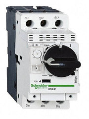 Schneider Electric - 4 Amp, 690 VAC at 50/60 Hz, 3 Pole, Bolt On, Clip Motor Circuit Breaker - Thermal Magnetic Trip, Multiple Breaking Capacity Ratings, 97mm Deep x 89mm High x 45mm Wide - Makers Industrial Supply