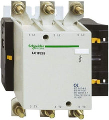 Schneider Electric - 3 Pole, 225 Amp at 440 VAC and 315 Amp at 440 VAC, Nonreversible IEC Contactor - Bureau Veritas, CCC, CSA, DNV, EN/IEC 60947-1, EN/IEC 60947-4-1, GL, JEM 1038, LROS, RINA, RMRoS, RoHS Compliant, UL Listed - Makers Industrial Supply