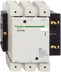 Schneider Electric - 3 Pole, 120 Coil VAC, 250 Amp at 440 VAC, Nonreversible IEC Contactor - Bureau Veritas, CCC, CSA, DNV, EN/IEC 60947-1, EN/IEC 60947-4-1, GL, JEM 1038, LROS, RINA, RMRoS, RoHS Compliant, UL Listed - Makers Industrial Supply