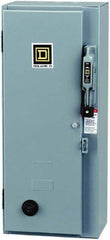 Square D - 3 Pole, 600 VAC, 18 Continuous Amp, 3 hp and 5 hp hp, Enclosed NEMA Combination Starter - NEMA 1, RoHS Compliant - Makers Industrial Supply