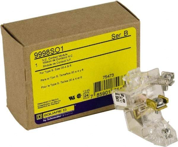 Square D - Contactor Contact Kit - For Use with Overload Relay and Retrofit Starter - Makers Industrial Supply