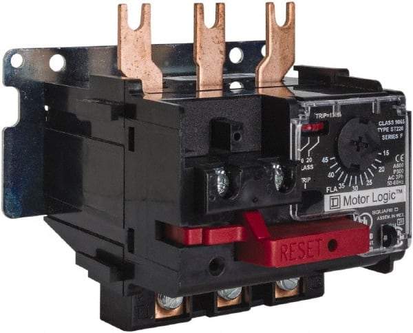 Square D - NEMA Size 2, 600 VAC, Thermal NEMA Overload Relay - For Use with Motor Logic - Makers Industrial Supply