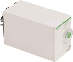 Schneider Electric - 100 hr Delay, Time Delay Relay - 8 Contact Amp, 24 VDC & 24 to 240 VAC at 50/60 Hz - Makers Industrial Supply