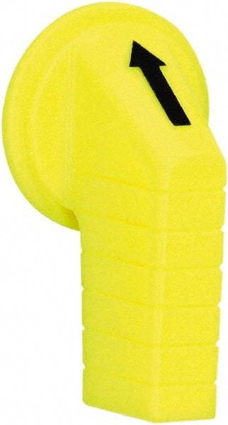 Schneider Electric - 30mm, Yellow, Selector Switch Operating Knob - For Use with Selector Switch - Makers Industrial Supply