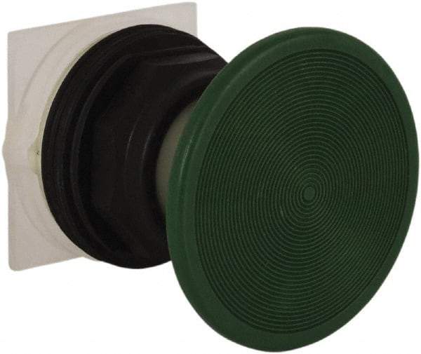 Schneider Electric - 30mm Mount Hole, Extended Straight, Pushbutton Switch Only - Green Pushbutton, Momentary (MO) - Makers Industrial Supply