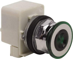 Schneider Electric - 30mm Mount Hole, Extended Straight, Pushbutton Switch Only - Green Pushbutton, Maintained (MA) - Makers Industrial Supply