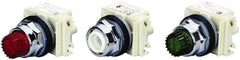 Schneider Electric - 30mm Mount Hole, Extended Straight, Pushbutton Switch Only - Round, Momentary (MO), Weatherproof, Dust and Oil Resistant - Makers Industrial Supply