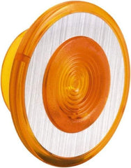 Schneider Electric - Pushbutton Switch Push-Pull Knob - Amber, Round Button, Nonilluminated - Makers Industrial Supply