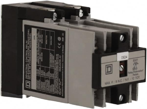 Square D - 6NO, 600 VAC Control Relay - Panel Mount - Makers Industrial Supply