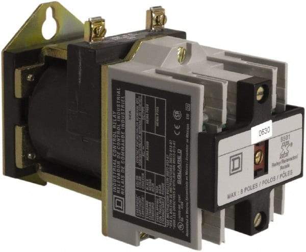 Square D - 2NO, 600 VAC Control Relay - Panel Mount - Makers Industrial Supply