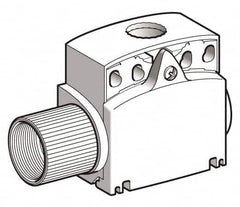 Telemecanique Sensors - 3-1/2 Inch Long, Plastic Body, Limit Switch Body - For Use with ZCE01, ZCE02, ZCE05, ZCE06, ZCE07, ZCE08, ZCE09, ZCE10, ZCE11, ZCE13, ZCE14, ZCE21, ZCE24, ZCE27, ZCE28, ZCE29, ZCE62, ZCE63, ZCE64, ZCE65, ZCE66, ZCE67, ZCEH0, ZCEH2 - Makers Industrial Supply