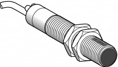 Telemecanique Sensors - Cable Connector, 15m Nominal Distance, Shock and Vibration Resistant, Through Beam Photoelectric Sensor - 24 to 240 VAC/VDC, 25 Hz, Brass, 82mm Long x 18mm Wide x 7 Inch High - Makers Industrial Supply