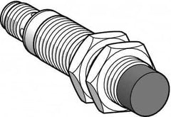 Telemecanique Sensors - NPN, PNP, 8mm Detection, Cylinder, Inductive Proximity Sensor - 2 Wires, IP67, 24 to 210 VDC, 24 to 240 VAC @ 50/60 Hz, M18x1 Thread, 72mm Long - Makers Industrial Supply