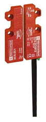 Telemecanique Sensors - 2NC Configuration, 24 VDC, 100 Amp, Plastic Noncontact Safety Limit Switch - 2m Cable Length, 16mm Wide x 7mm Deep x 51mm High, IP66, IP67 Ingress Rating - Makers Industrial Supply