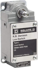 Square D - DPST, 2NC, 600 Volt Screw Terminal, Rotary Spring Return Actuator, General Purpose Limit Switch - 1, 2, 4, 12, 13 NEMA Rating, IP67 IPR Rating - Makers Industrial Supply