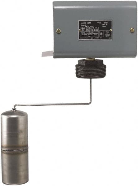 Square D - 1 NEMA Rated, DPST-DB, Float Switch Pressure and Level Switch - 575 VAC, Line-Load-Load-Line Terminal - Makers Industrial Supply