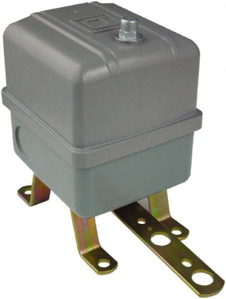 Square D - 1 NEMA Rated, DPST, Float Switch Pressure and Level Switch - 575 VAC, Line-Load-Load-Line Terminal - Makers Industrial Supply