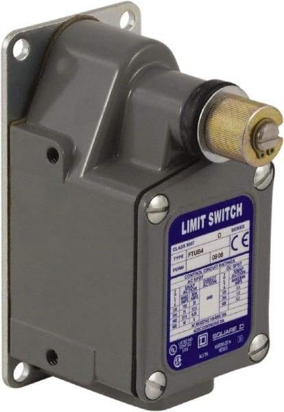 Square D - SPDT, 600 VAC, Screw Terminal, Rotary Head Actuator, General Purpose Limit Switch - 1, 2, 4, 12, 13 NEMA Rating, IP67 IPR Rating - Makers Industrial Supply