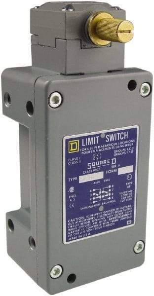 Square D - 2.72 Inch Long, Metal Body, Limit Switch Nonplugin Body - For Use with 9007C Heavy Duty Industrial Limit Switches - Makers Industrial Supply