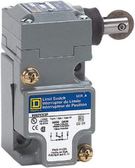 Square D - SPDT, NC/NO, 600 Volt Screw Terminal, Roller Plunger Actuator, General Purpose Limit Switch - 1, 2, 4, 6, 12, 13, 6P NEMA Rating, IP67 IPR Rating - Makers Industrial Supply