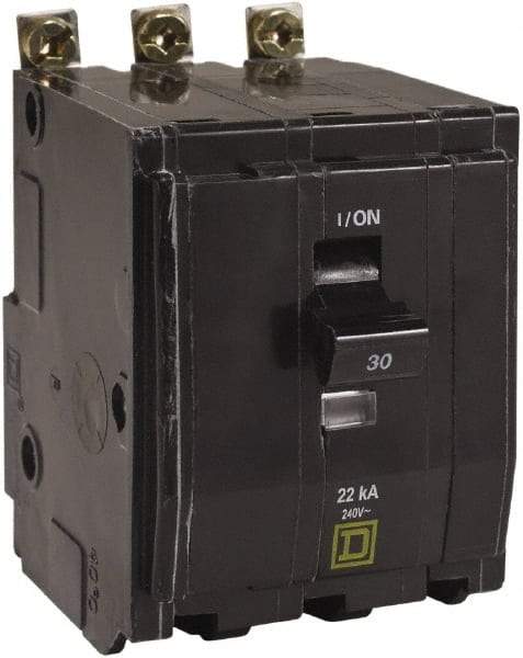 Square D - 60 Amp, 240 VAC, 3 Pole, Bolt On Miniature Circuit Breaker - 8-2 AWG - Makers Industrial Supply