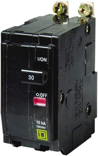 Square D - 90 Amp, 240 VAC, 2 Pole, Bolt On Miniature Circuit Breaker - 4-2/0 AWG - Makers Industrial Supply