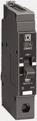 Square D - 15 Amp, 277 V, 1 Pole, Bolt On Miniature Circuit Breaker - 18 kA Breaking Capacity, 12, 14 AWG - Makers Industrial Supply