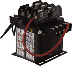 Square D - 1 Phase, 250 VA, Top Mount Fuse Block Control Transformer - 176°F Temp Rise - Makers Industrial Supply