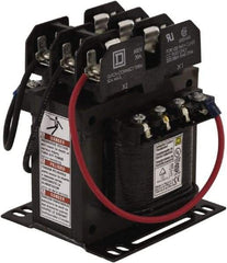 Square D - 1 Phase, 150 VA, Top Mount Fuse Block Control Transformer - 131°F Temp Rise - Makers Industrial Supply