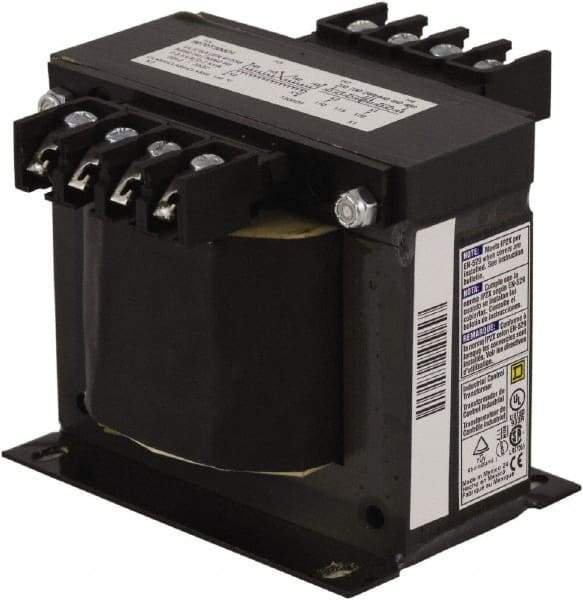 Square D - 1 Phase, 300 VA, Control Transformer - 131°F Temp Rise - Makers Industrial Supply