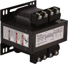 Square D - 150 VA, Top Mount Fuse Block Control Transformer - 50/60 Hz, 3.59 Inch Deep x 3.2 Inch High - Makers Industrial Supply