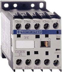 Schneider Electric - 2NC/2NO, 24 VDC Control Relay - 17 V - Makers Industrial Supply