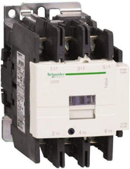 Schneider Electric - 3 Pole, 200 Coil VAC at 50/60 Hz, 80 Amp at 440 VAC, Nonreversible IEC Contactor - Bureau Veritas, CCC, CSA, CSA C22.2 No. 14, DNV, EN/IEC 60947-4-1, EN/IEC 60947-5-1, GL, GOST, LROS, RINA, RoHS Compliant, UL 508, UL Listed - Makers Industrial Supply