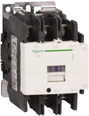 Schneider Electric - 3 Pole, 120 Coil VAC at 50/60 Hz, 80 Amp at 440 VAC, Nonreversible IEC Contactor - Bureau Veritas, CCC, CSA, CSA C22.2 No. 14, DNV, EN/IEC 60947-4-1, EN/IEC 60947-5-1, GL, GOST, LROS, RINA, RoHS Compliant, UL 508, UL Listed - Makers Industrial Supply