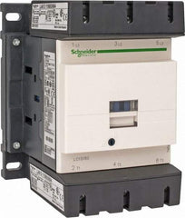 Schneider Electric - 3 Pole, 480 Coil VAC at 50/60 Hz, 150 Amp at 440 VAC, Nonreversible IEC Contactor - Bureau Veritas, CCC, CSA, CSA C22.2 No. 14, DNV, EN/IEC 60947-4-1, EN/IEC 60947-5-1, GL, GOST, LROS, RINA, RoHS Compliant, UL 508, UL Listed - Makers Industrial Supply