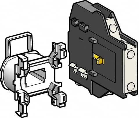 Schneider Electric - Contactor Auxiliary Contact Block - For Use with TeSys D - Makers Industrial Supply