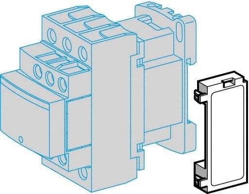 Schneider Electric - Contactor Suppressor Module - For Use with 3 Pole LC1D80-D150 Contactor and TeSys D - Makers Industrial Supply