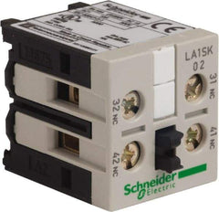 Schneider Electric - Contactor Auxiliary Contact Block - For Use with LC1SK and TeSys SK - Makers Industrial Supply