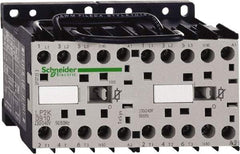 Schneider Electric - 3 Pole, 24 Coil VDC, 16 Amp at 690 VAC, 20 Amp at 440 VAC and 9 Amp at 440 VAC, Reversible IEC Contactor - BS 5424, CSA, IEC 60947, NF C 63-110, RoHS Compliant, UL Listed, VDE 0660 - Makers Industrial Supply