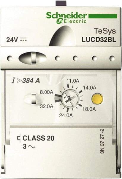 Schneider Electric - Starter Control Unit - For Use with ASILUFC5, ASILUFC51, LUFC00, LUFDA01, LUFDA10, LUFDH11, LUFN, LUFV2, LUFW10, LULC031, LULC033, LULC07, LULC08, LULC09, LULC15 - Makers Industrial Supply