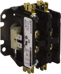 Square D - 1 Pole, 40 Amp Inductive Load, 208 to 240 Coil VAC at 60 Hz and 220 Coil VAC at 50 Hz, Definite Purpose Contactor - Phase 1 Hp:  2 at 115 VAC, 5 at 230 VAC, 40 at over 277 V; 50 at up to 277 V Amp Resistive Rating, CE, CSA, UL Listed - Makers Industrial Supply