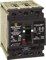 Square D - 50 Continuous Amp, Motor Circuit Protector - 3 Pole, 150 to 550 A Trip Setting - Makers Industrial Supply