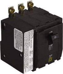 Square D - 50 Amp, 240 VAC, 3 Pole, Bolt On Miniature Circuit Breaker - 8-2 AWG - Makers Industrial Supply