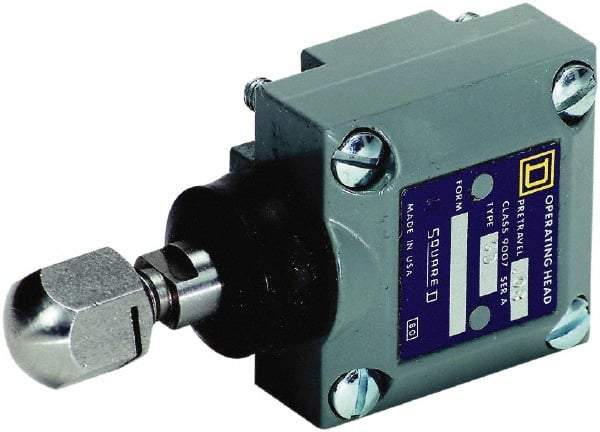 Square D - DPDT, 2NC/2NO, 600 Volt Screw Terminal, Plunger Actuator, General Purpose Limit Switch - 1, 2, 4, 6, 12, 13, 6P NEMA Rating, IP67 IPR Rating - Makers Industrial Supply