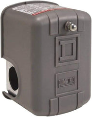 Square D - 1 and 3R NEMA Rated, 20 to 40 psi, Electromechanical Pressure and Level Switch - Adjustable Pressure, 575 VAC, L1-T1, L2-T2 Terminal, For Use with Square D Pumptrol - Makers Industrial Supply