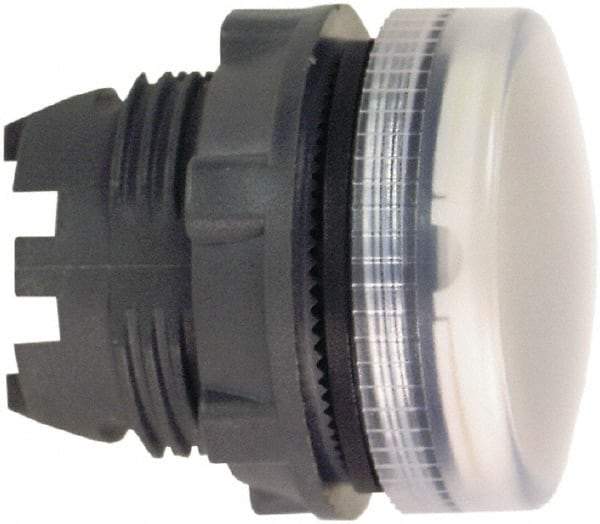 Schneider Electric - Round Pilot and Indicator Light Lens - White - Makers Industrial Supply