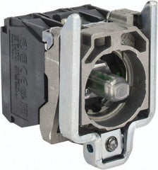 Schneider Electric - 24 V Blue Lens LED Indicating Light - Screw Clamp Connector, Vibration Resistant - Makers Industrial Supply