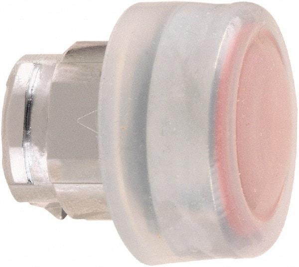 Schneider Electric - 22mm Mount Hole, Flush, Pushbutton Switch Only - Round, Red Pushbutton, Nonilluminated, Momentary (MO) - Makers Industrial Supply