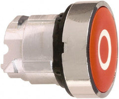 Schneider Electric - 22mm Mount Hole, Flush, Pushbutton Switch Only - Round, Red Pushbutton, Nonilluminated, Momentary (MO) - Makers Industrial Supply