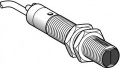 Telemecanique Sensors - Cable Connector, 1m Nominal Distance, Shock and Vibration Resistant, Diffused Photoelectric Sensor - 24 to 240 VAC/VDC, 25 Hz, Brass, 82mm Long x 18mm Wide x 7 Inch High - Makers Industrial Supply